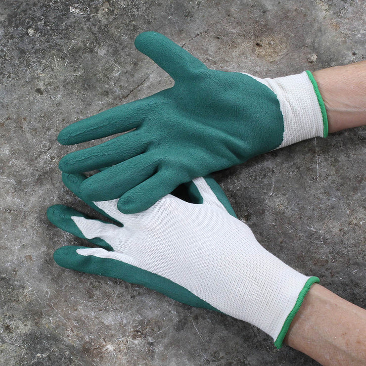 Green Bamboo Garden Gloves